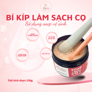 soap vệ sinh cọ mút