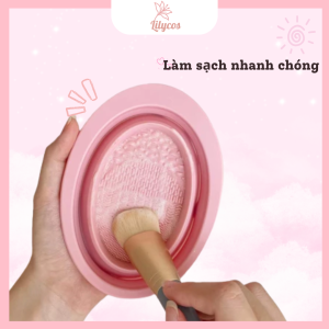 khay giặt cọ silicon