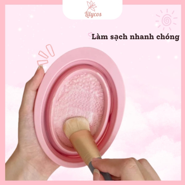 khay giặt cọ silicon