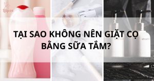 tai sao khong nen giat co bang sua tăm